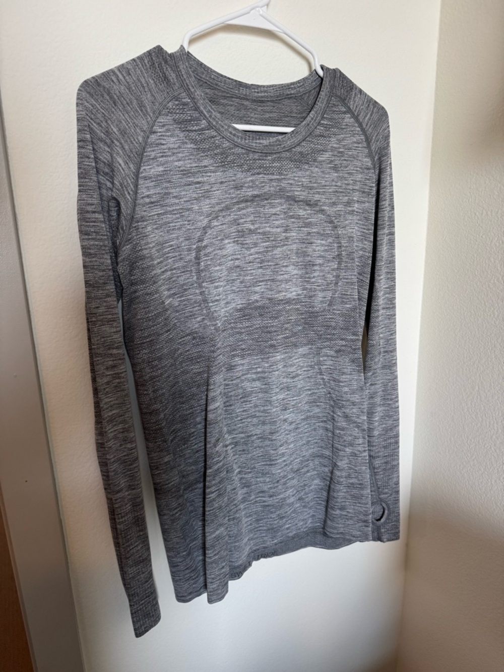 Lululemon Swiftly Tech Long Sleeve Crew, hip length